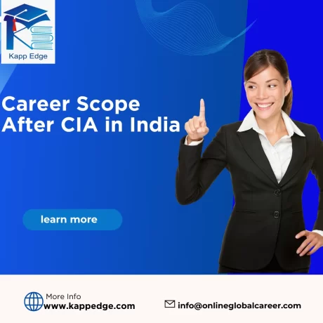 Career Scope after CIA in India